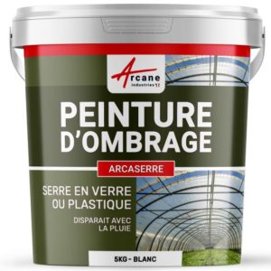 Peinture d'ombrage pour serre