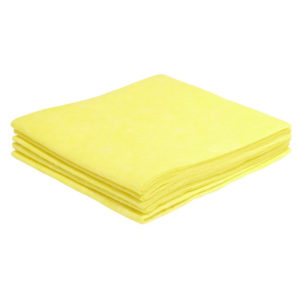 Lavette microfibre jaune classique -  32x36 cm