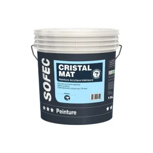 Peinture mate pour murs et plafonds